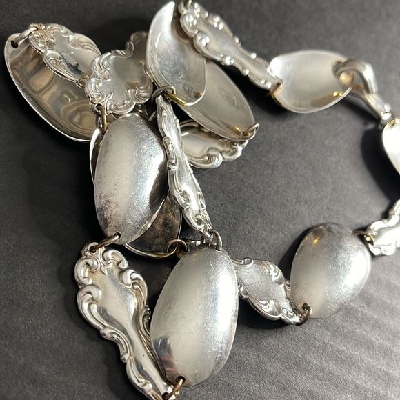 Vintage Oneida Spoon Link Necklace - Picture 11 of 13